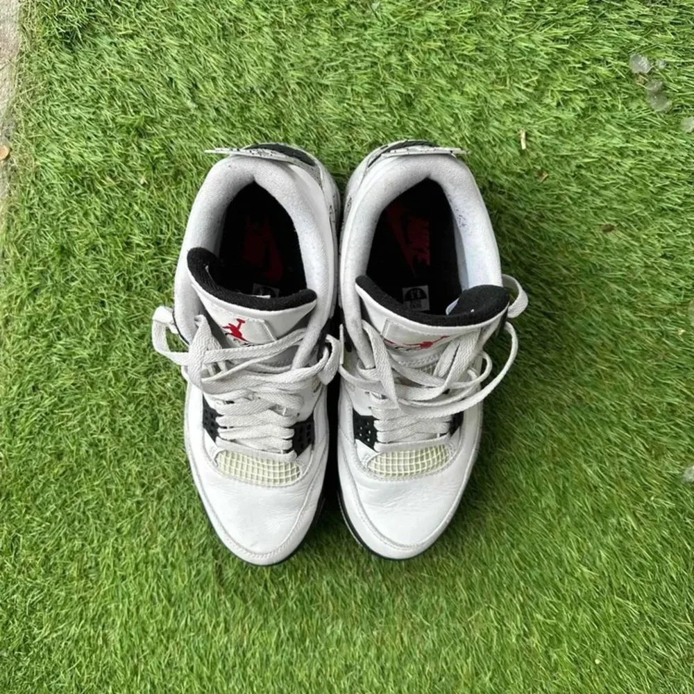 Air Jordan 4 Retro OG 'White Cement' 2016 Men’s Size 9.5 - Picture 3 of 7